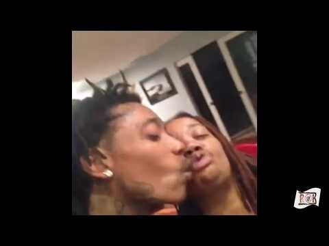 wiz khalifa &amp; his mom share a joint on stage. 2017
