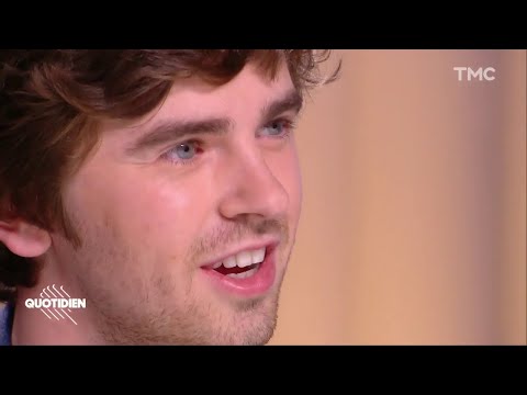 Freddie Highmore on &quot;Quotidien&quot; (2019) | Freddie Highmore Speaking French